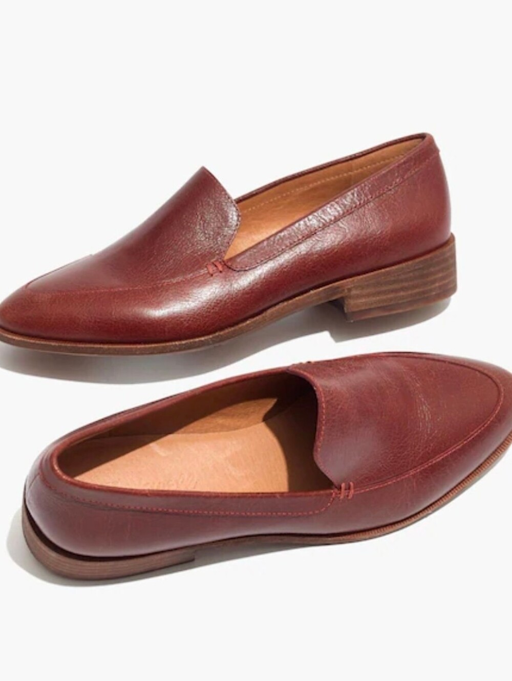 Madewell The Frances Leather Slip-On Loafers in Size 11